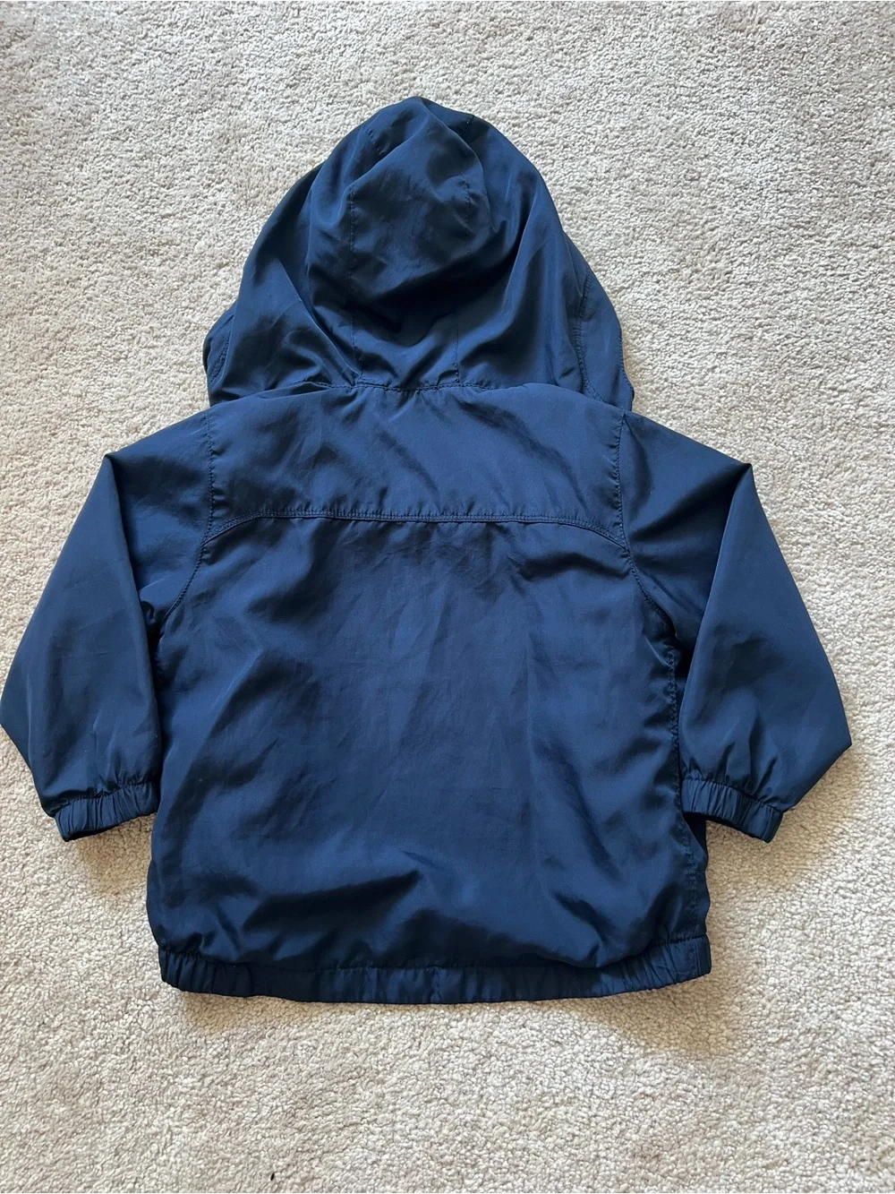 Gap Baby Hooded Windbreaker Jacket - Navy
